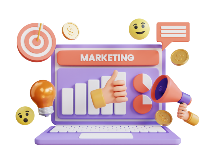 Digital Marketing Illustration